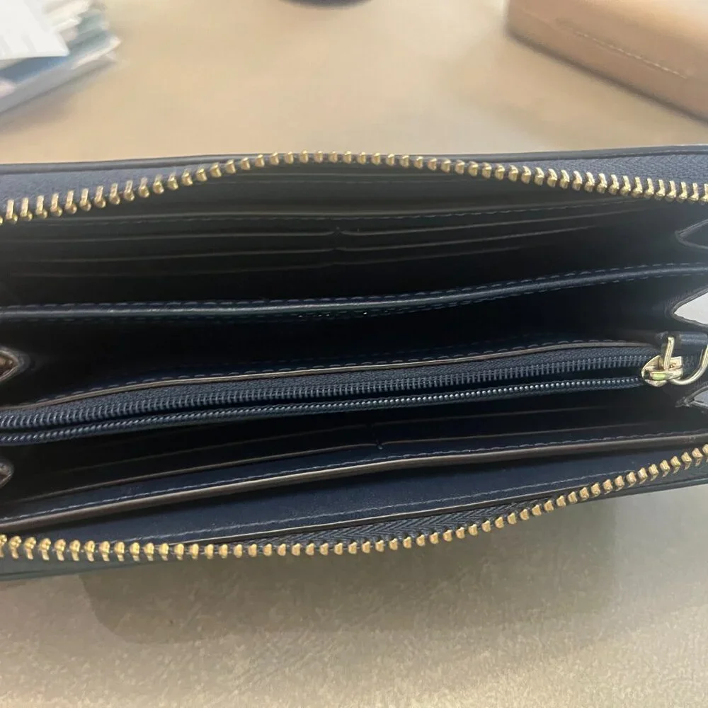 Kate Spade Enchanted Forest Ladybug Zip Continental Long Wallet (W57) - Picture 5 of 9